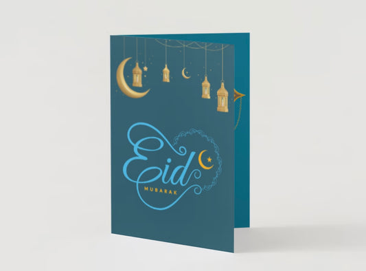 Teal & Gold Eid